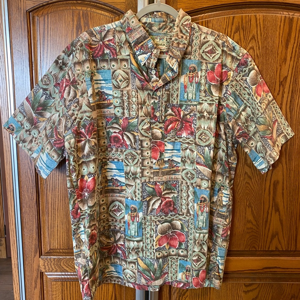 Vintage Reyn Spooner Limited Issue Mele Kalikimaka Camp Shirt